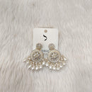 Dhwani Gold Plated Pota And Austrian Stone Beads Dangler Earrings
