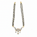 Urthn Everyday Wear Ad Stone Mangalsutra Elegant & Lightweight (Pack Of 6)