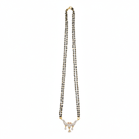 Urthn Everyday Wear Ad Stone Mangalsutra Elegant & Lightweight (Pack Of 6)