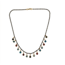 Urthn Evil Eye Round Shape Charms Trendy Mangalsutra For Women (Pack of 3)