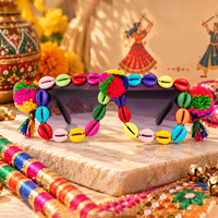 Urthn Navratri Special Handmade Sunglasses for Women & Girls Stylish Garba Night Accessory