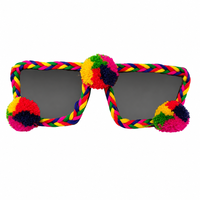 Urthn Navratri Special Handmade Sunglasses for Women & Girls Stylish Garba Night Accessory (pack of 6)