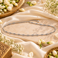 Urthn Beautiful Oxidised Plated Waist Band for Women | Stylish Ethnic Kamarband Jewellery