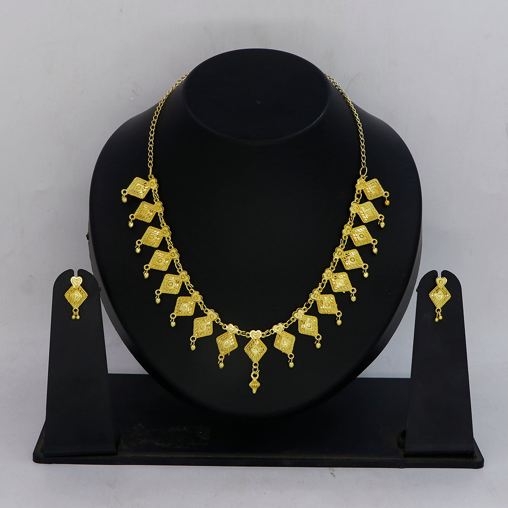 Mahavir Traditional Gold Forming Look Jewellery Set (Pack of 6)