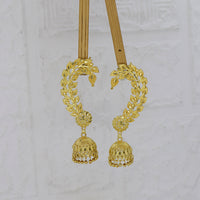 Mahavir DYE Gold Plated Premium Earcuff Jhumki Earrings