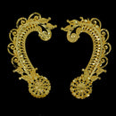 Mahavir DYE Gold Plated Premium Earcuff Earrings