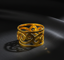 Urthn Gold Plated Openable Kada (Pack Of 6)