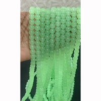 Mahavir Glossy Round Beads DIY Jewelry Craft