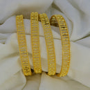 Mahavir Dye Gold Plated Designer Bangles Set