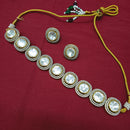 Arham Radiant Royal Shiny Polki Kundan Necklace Set