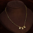 Mahavir Gold Plated Beautiful Austrian Stone Necklace