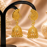 Mahavir DIY Gold Plated Traditional Jhumki Earrings