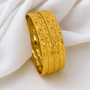 Mahavir Dye Gold Plated Designer Bangles Set