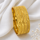 Mahavir Dye Gold Plated Designer Bangles Set