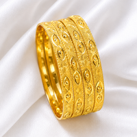 Mahavir Dye Gold Plated Designer Bangles Set