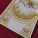 Arham Designer Polki Kundan Necklace Set with Premium Glamorous Finish