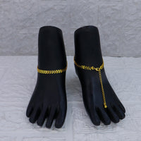Mahavir Dye Gold Traditional Payal \Anklet