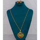 Mahavir Dye Gold Plated Designer Chain Pendant Set  (Pack of 12)
