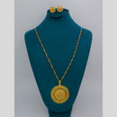 Mahavir Dye Gold Plated Designer Chain Pendant Set (Pack of 6)