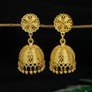 Mahavir Forming Look Wear Jhumki Mahavir DYE Gold Plated Premium Pearl Jhumki Earrings (Pack of 6) 