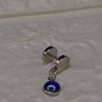 Evil Stud Mens Earrings (Pack Of 6)