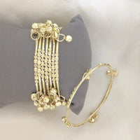 Shree Asha Bangles Gold Plated Kashmiri Bangles Set