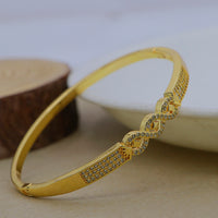 Mahavir Stylish Austrian Stone Openable Bracelet for Party Wear 