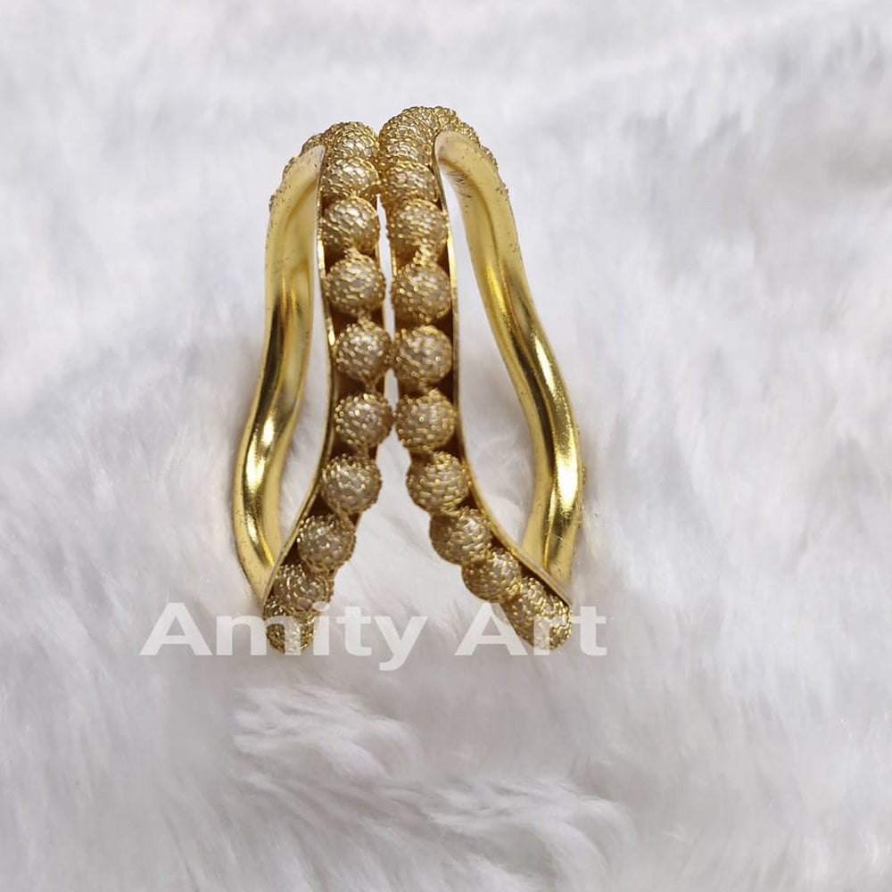 Amity Arts Designer Beaded Bangles Set 
