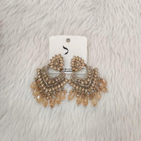 Dhwani Gold Plated Austrian Stone Beads Dangler Earrings