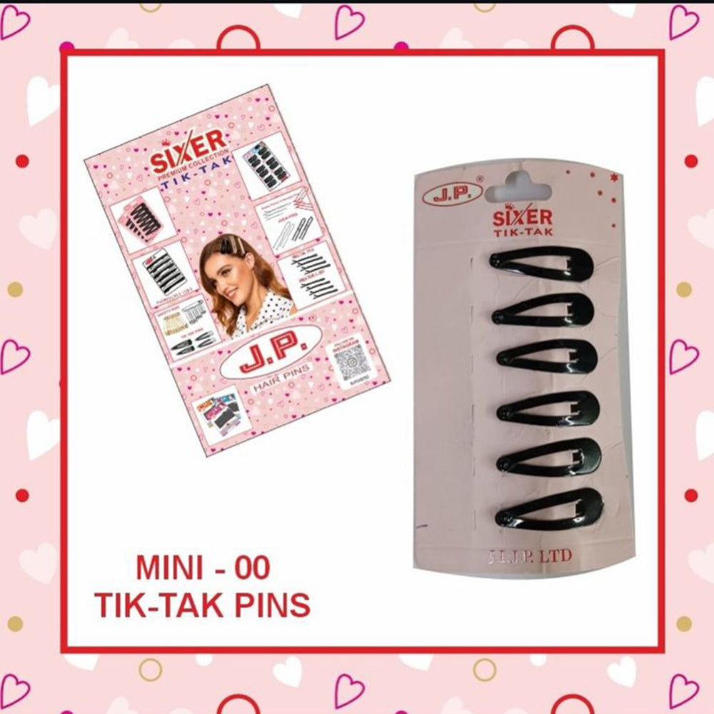 JP Hair Pins Tic Tac Hair Clips Korea Hair Accessories for Girls & Women
