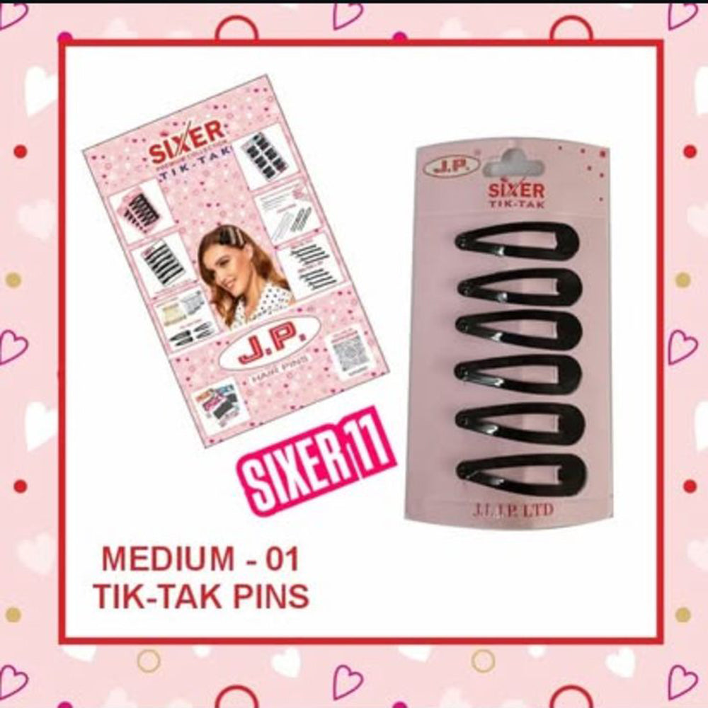 JP Hair Pins Tic Tac Hair Clips Korea Hair Accessories for Girls & Women