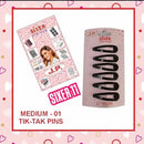 JP Hair Pins Tic Tac Hair Clips Korea Hair Accessories for Girls & Women