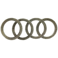 Amity Arts Oxidised Plated Bangles Set (4 Piece Only)