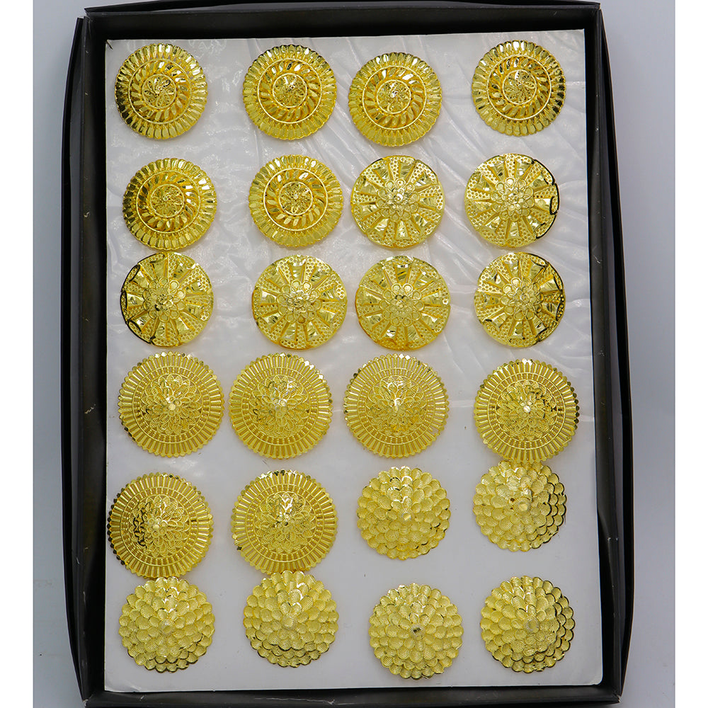 Mahavir Elegant Gold Plated Ring For Women(Assorted Design)