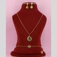 Mahavir Mahavir Dye Exclusive Gold Party Wear Combo Set  (Pack of 6)