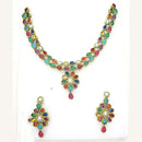 Midas Touch Glam Pota Stone Necklace Set