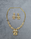 LAFZ Gold-Tone Multi-Color AD Jewelry Set