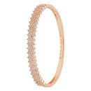 Etnico Stylish Cubic Zirconia American Diamond Adjustable Bracelet For Women