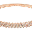 Etnico Stylish Cubic Zirconia American Diamond Adjustable Bracelet For Women