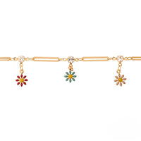Etnico Gold Plated Design Bracelet with Pearls for Women (Traditional)