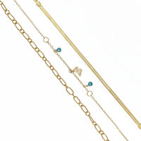 Etnico Fashion Latest Stylish Charm Pack of 3 Bracelets for Women
