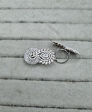 LAFZ  Luxurious Rhodium-Plated AD Infinity Ring