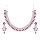 Exotica Collection American Diamond Necklace Set