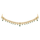 Etnico Gold Plated Traditional Kundan Adjustable Waist Chain/Belly Chain/Kamarband For Women
