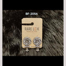 Dhwani Oxidised Plated Studs Statement Earrings - (Pack of 12)