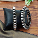 Js Fashion  Elegant Oxidized Handmade Bangle Set for Women