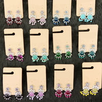 Dhwani Luxury Pota Stone And Pearl Dangler Earrings