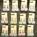 Dhwani Luxury Pota Stone And Pearl Dangler Earrings