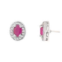Etnico Latest Stylish Silver Plated CZ American Diamond Set For Women