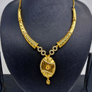 Chiccharm Jewellery Brass And Copper Rajwadi Necklace Set